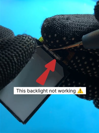 One side backlight damage fixed 🔥👇 || Micro repairing #mobilerepairing #mobilerepair #phone #foryou #viral