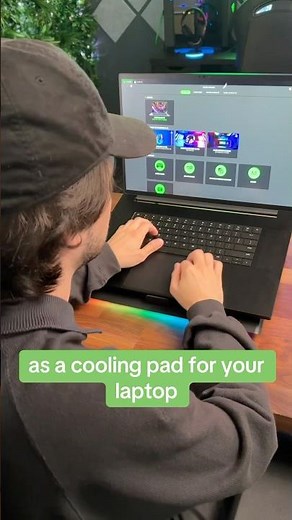 How will you use your all-new Razer Laptop Cooling Pad? ❄️ #razer #gaminglaptop #blade