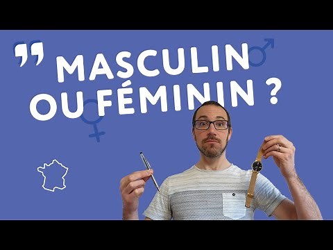 Comment savoir si un mot est masculin ou féminin ?