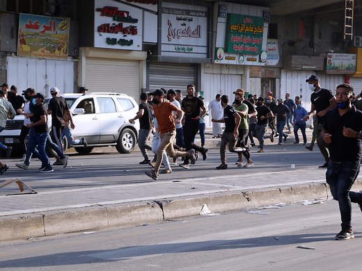 Protests against Iraq election results turn violent