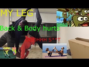 Sister & Brother Yoga Challenge ( HILARIOUS!! )