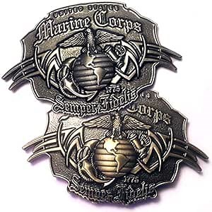 Eagle Globe and Anchor Tribal Challenge Coin