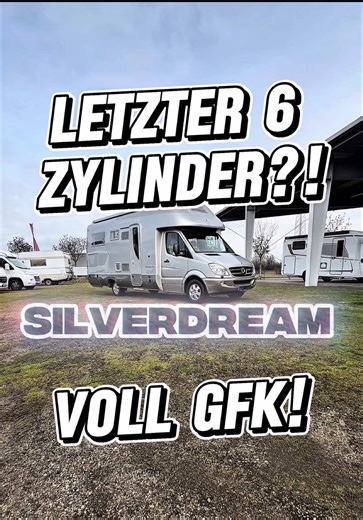 6 Zylinder. 190 PS. Voll-GFK. So etwas kommt nicht mehr oft. Ein echter 6-Zylinder im Silverdream S 700 von Wanner auf Mercedes-Benz Sprinter Basis – und genau DAS ist der Grund, warum wir dieses Hobby lieben. Sound. Kraft. Qualität. Und dazu Alkoven Längsbett = maximaler Komfort. Wer würde mit so einem Setup sofort Richtung Süden starten? 🌍🚐 👇 Team 6-Zylinder oder reicht euch ein 4-Zylinder? #camperlife #wohnmobil #sprinter #6zylinder #alkoven