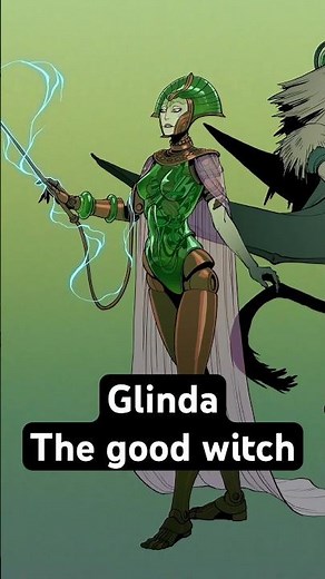 Glinda the good witch, from the antediluvian Oz series