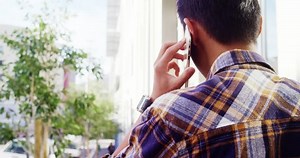 Rear View Asian Man Calling Stock Footage Video (100% Royalty-free) 18265582 | Shutterstock