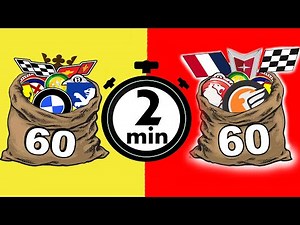 GUESS 120 Car Logos in 2 Minutes - LEVEL 3