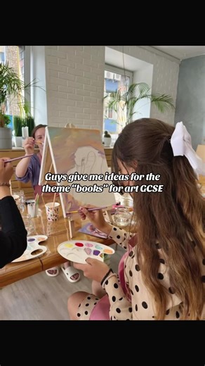 Creative Art GCSE Ideas for the Theme 'Books'