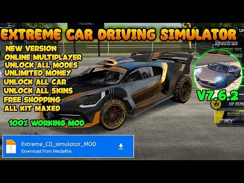 Extreme Car Driving Simulator MOD Menu v7.6.2 | MOD APK | Unlimited Money | Unlock All VIP Cars