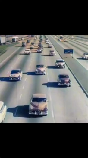 1950s traffic