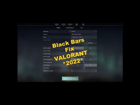 No More Black Bars VALORANT Fix! Wide/Ultrawide