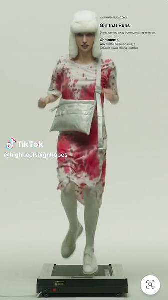 歌代ニーナのムードボードとダンス