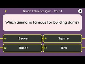 Grade 2 Science Quiz – Part 4/10 | A Quick and Fun Science Challenge for Young Learners | Kids Quiz