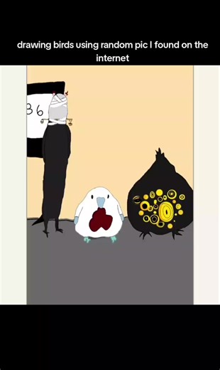 Drawing Birds Inspired by Random Images