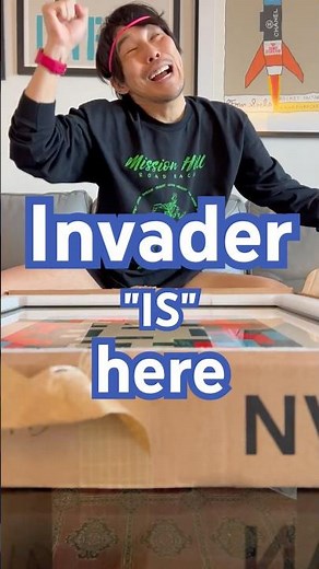 Invader CAMOシリーズ開封！カモフラージュに隠れたスペースインベーダーの魅力に迫る #InvaderWasHere