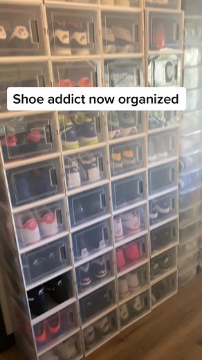 Part two of organizing my client shoes #homeorganizationhacks #closetorganizationhacks #shoeorganizer #closetorganization #shoeorganization #tiktokorganizers #fyp #foryoupage #unpacking #unpack