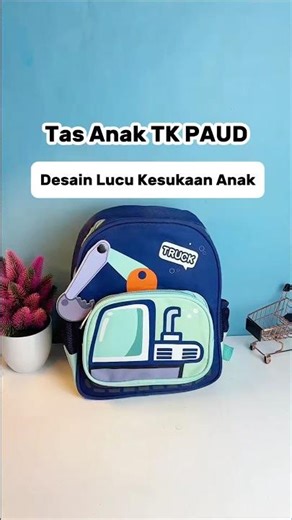 Review of a preschool/kindergarten backpack with an excavator design. There's a playable part #sc...