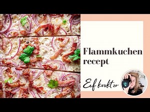 Flammkuchen recept