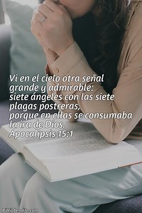 Explicación Apocalipsis 15:1. 'Vi en el cielo otra señal grande y admirable: siete ángeles con las siete plagas postreras, porque en ellas se consumaba la ira de Dios.' - BibliaBendita