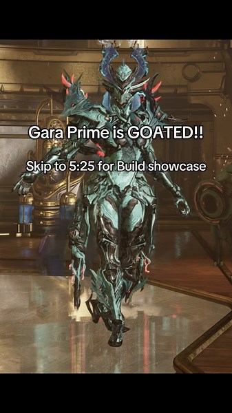 Elite Gara Prime Build Showcase in Warframe