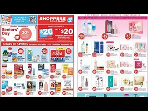 Shoppers Drug Mart Flyer Canada 🇨🇦 | November 11 - November 16