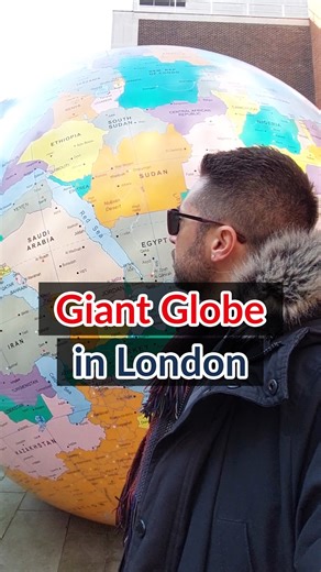 65K views · 976 reactions | Here's the giant globe in the heart of London!  | Wonders of London | Facebook