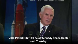 1.5K views · 25 reactions | In remarks at NASA headquarters, Vice President Pence told staff to "keep working hard" and "get used to the pace," vowing to "once again lead the world back into the exploration of space" | Face The Nation | Facebook