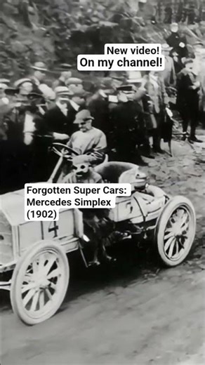 Forgotten Super Cars: Mercedes Simplex (1902) #classiccars #automobile #history #cartok #automotive