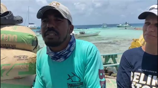 12K views · 390 reactions | Saving Silk Caye From Erosion And while...