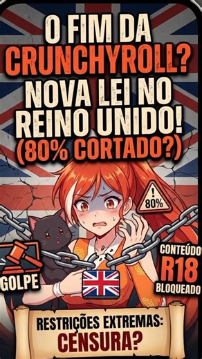 Will Crunchyroll end in the UK? Understand the new anime streaming law!