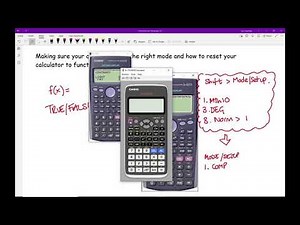 KS3/GCSE Maths - Using a (Casio) Scientific Calculator