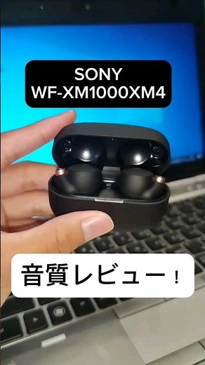 ソニーの最新じゃなくなるイヤホン、SONY WF-1000XM4を簡単にレビュー！