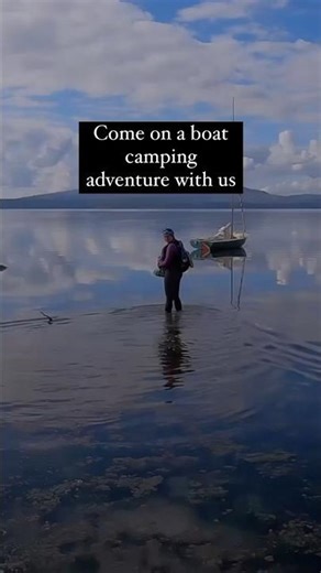 WILD CAMPING with a dinghy in SCOTLAND