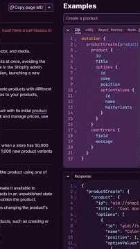 How to Create a Product in Shopify Using GraphQL API #shopify #programming