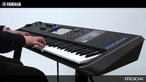 YAMAHA MODX合成器中国官方视频教程—声部动态音序器编辑【第一键盘】