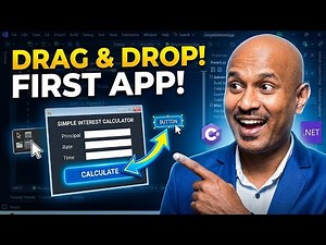 Learn Windows Forms in C# – Drag & Drop Your First Application