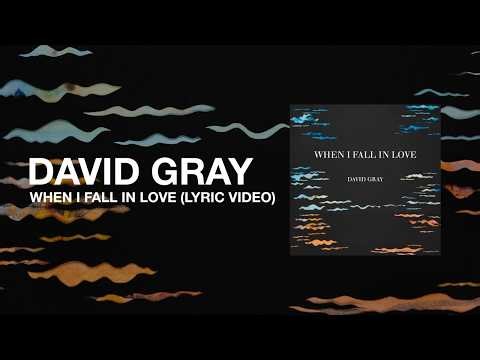 DAVID GRAY - When I Fall In Love (Official Lyric Video)