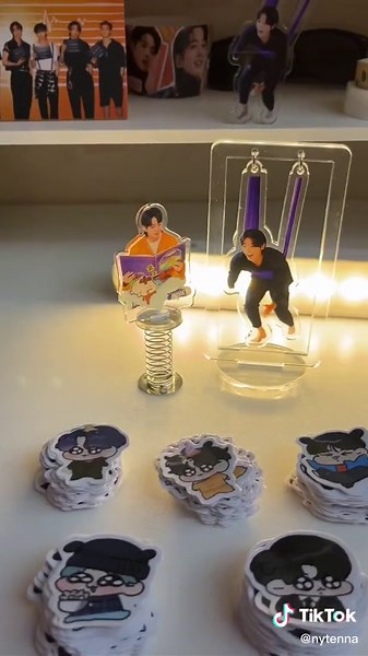 BTS Collectibles: Stickers and Figurines Showcase