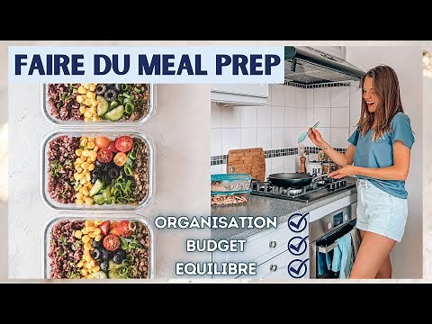 How to do Meal Prep? | Healthy, easy and quick weekly menu
