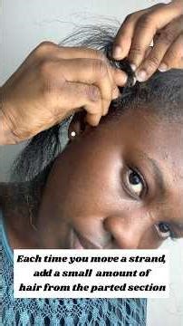 Step by step cornrow tutorial for beginners. Grab your comb,let’s go🥳#cornrows #BraidsForBeginners