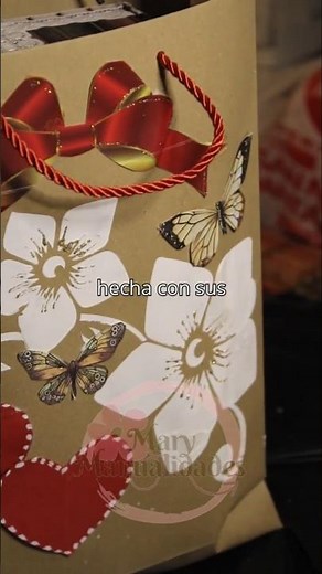 DECORA Y PERSONALIZA TUS BOLSAS DE PAPEL KRAFT con tu Toque Mágico -Mary Manualidades
