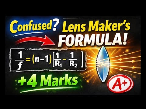 Lens makers formula derivation