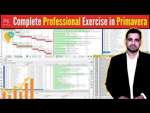 Complete Professional Exercise in Primavera Software