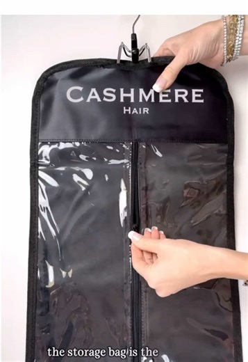 The most underrated accessory you didn’t know you needed 👀✨ Our Cashmere Hair Storage Bag is designed to keep your clip-ins protected, tangle-free, and looking brand new between wears—because luxury hair deserves proper care. Perfect for travel, everyday storage, and extending the life of your extensions. And for a limited time only, it’s FREE with the purchase of any clip-in extensions during our flash sale. No add-on. No extra steps. Just a must-have, on us. If you’ve been waiting to invest i