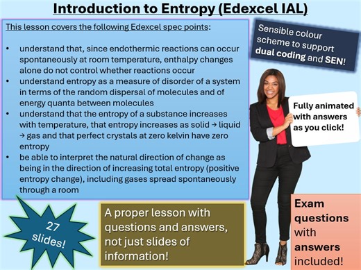 Entropy (click for video preview) | Teaching Resources