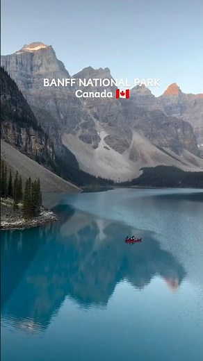 "Banff – Canada's Natural Paradise 🇨🇦🏔️" #Banff #Canada #Travel #Shorts #Nature