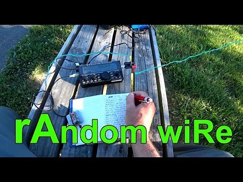 Elecraft KX2 Random Wire Antenna | QRP Portable Test