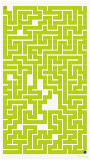 Recursive Backtracking — Generating a Maze from Scratch