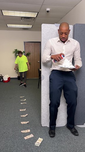 443K views · 2.2K reactions | office man pranks woman with money trick #Reels | Paul Vu | Facebook