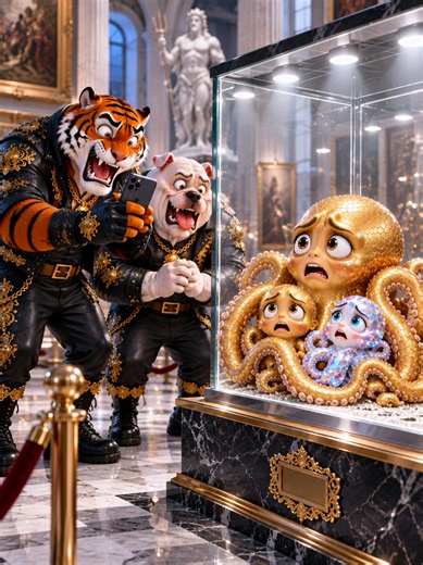 The Golden Octopus Part 01 — Mr.Lee & Mr.E Cartoon