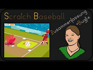 Scratch Baseball Zusammenfassung - Programmieren Skill Tree 3.1.1